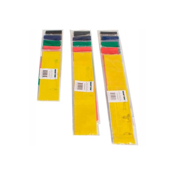 Fabrication Enterprises CanDo Exercise Band Loop Exerciser, 3 Size Set -10", 15", 30"), 5 Color Set 1442618 - main